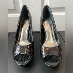 Style & Co Platform Peep Toe Heels